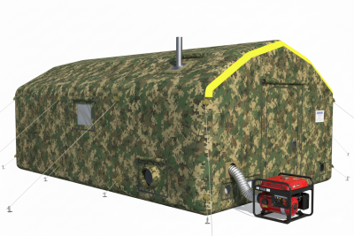 Палатка надувная пневмокаркасная 6 х 5 х 3 м