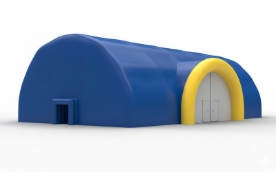 Пневмокаркасный ангар для пейнтбола