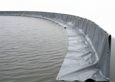 Сборно-разборная подпорная стенка (Временная дамба)