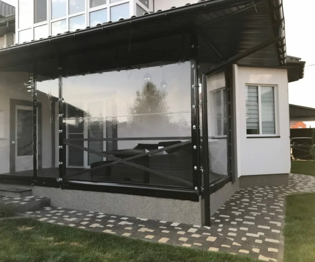 Шторы из ПВХ для веранд ,беседок и террас