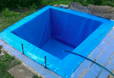 Вкладыш в бассейн ПВХ на заказ