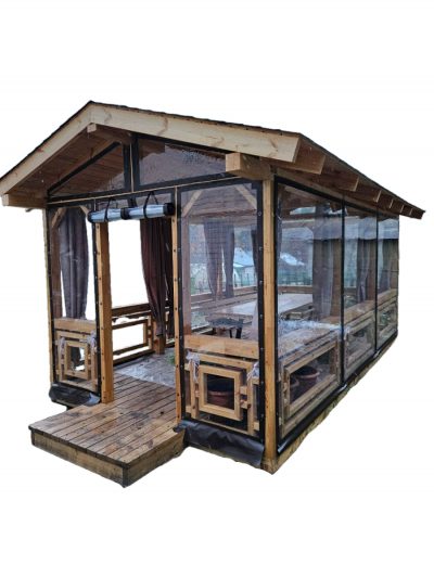 Шторы ПВХ для террасы, веранды, беседки